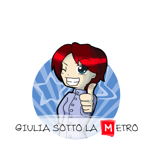 giulia sotto la metro